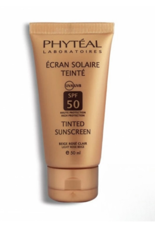 PHYTEAL ECRAN TEINTE BEIGE ROSE SPF50 50ML