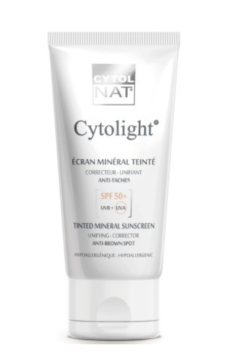 CYTOLNAT CYTOLIGHT ECRAN MINERAL TEINTEE ANTI TACHES SPF50+ 50ML