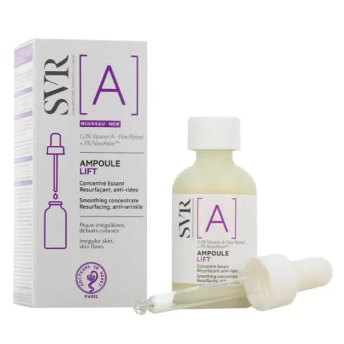 SVR AMPOULE A LIFT 0.3% CONCENTRE LISSANT 30ML PEAUX NORMALES A GRASSES