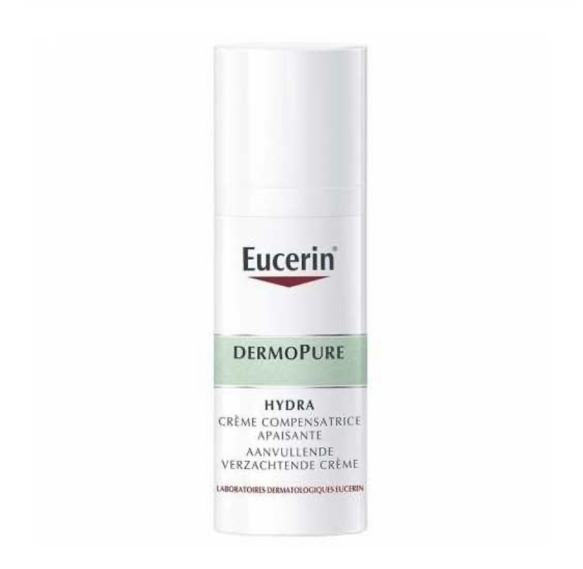 EUCERIN DERMOPURE HYDRA CREME COMPENSATRICE APAISANTE 50ML