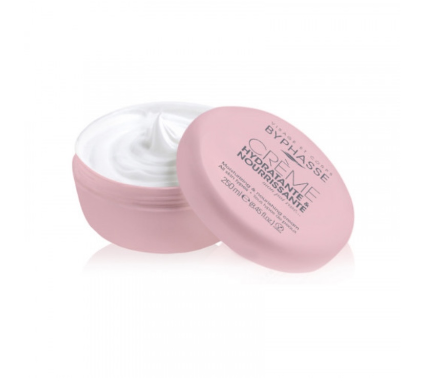 BYPHASSE CREME HYDRATANTE&NOURRISSANTE 250ML