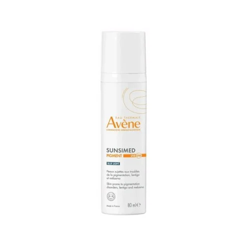 AVENE SUNSIMED PIGMENT BLUE LIGHT SPF50+ 80ML-pharmashop AVENE SUNSIMED PIGMENT BLUE LIGHT SPF50+ 80ML