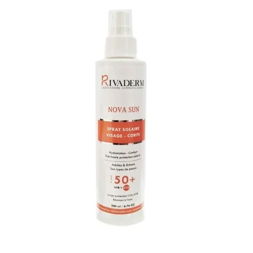 RIVADERM NOVA SUN SPRAY SOLAIRE SPF 50+ 200ML