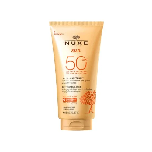 NUXE SUN LAIT SOLAIRE FONDANT HAUTE PROTECTION SPF50+ 150ML