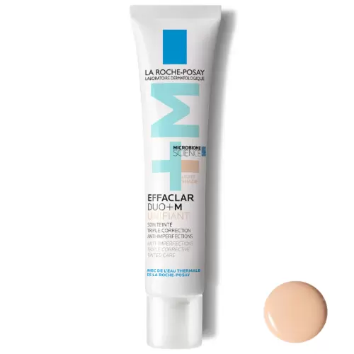 LA ROCHE POSAY EFFACLAR DUO+M UNIFIANT TRIPLE CORRECTION ANTI IMPERFECTIONS LIGHT 40ML