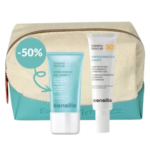 SENSILIS SKIN LAB TROUSSE PHOTOCORRECTION [HA50+] INVISIBLE 50ML+ HYDRA ESSENCE SORBET GEL 40ML(-50%)