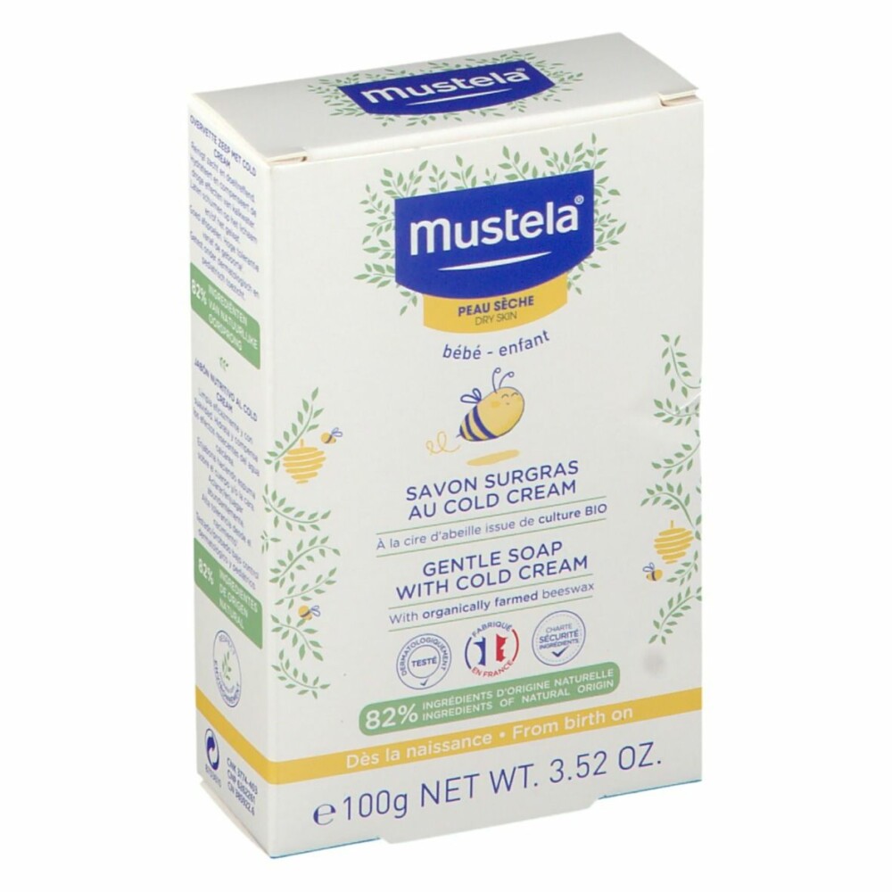 MUSTELA Savon Au Cold Cream Nutri-protecteur 100g