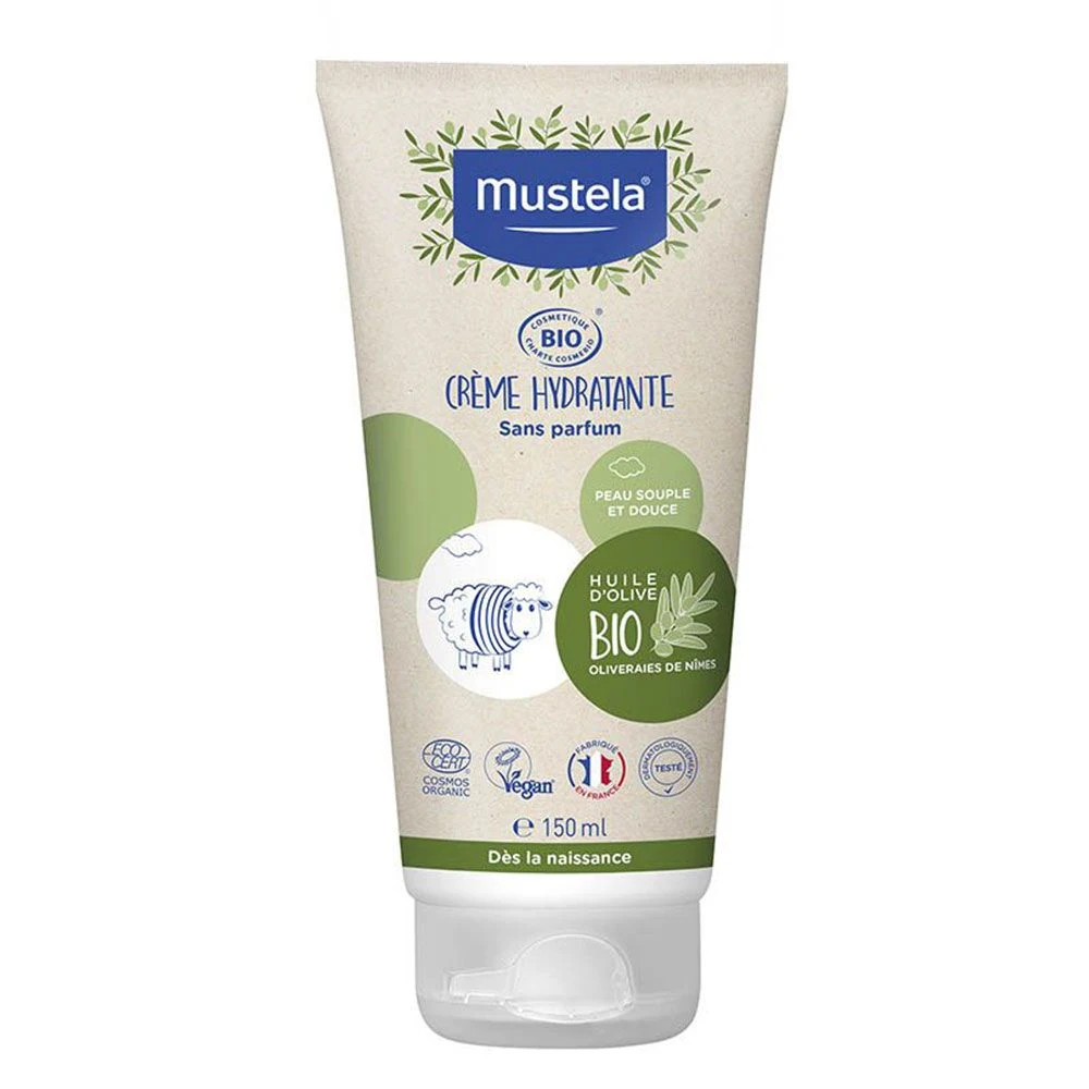 Mustela Crème hydratante Bio Visage et Corps 150ml