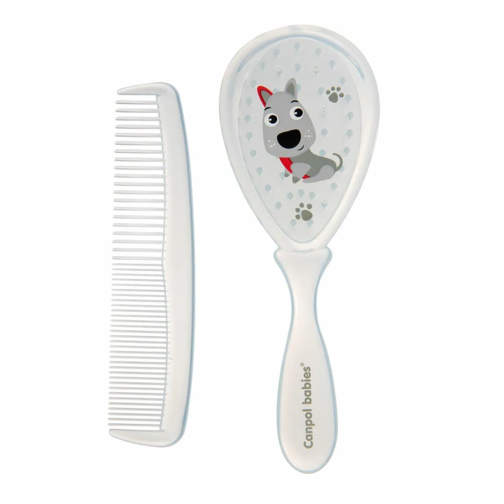 CANPOL Babies Set Brosse + Peigne Collection Teddy – 2/419