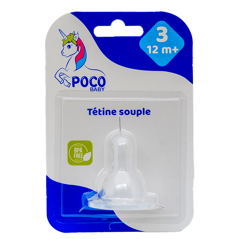 POCO BABY Tetine Souple 3eme Age