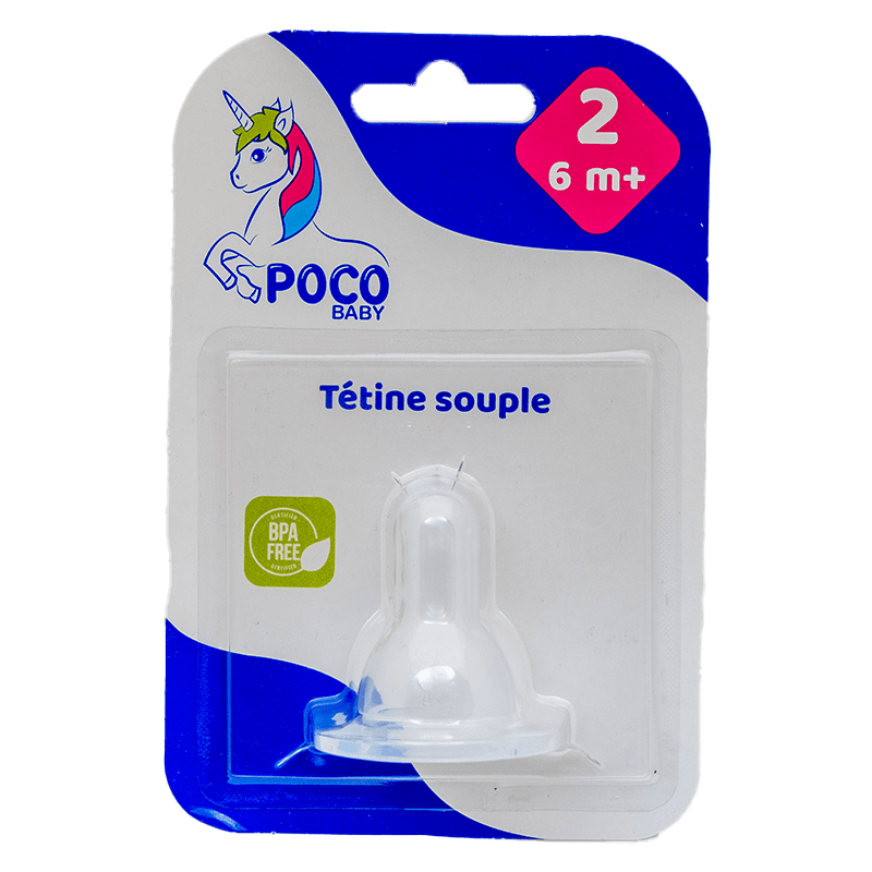 POCO BABY Tetine Souple 2eme Age