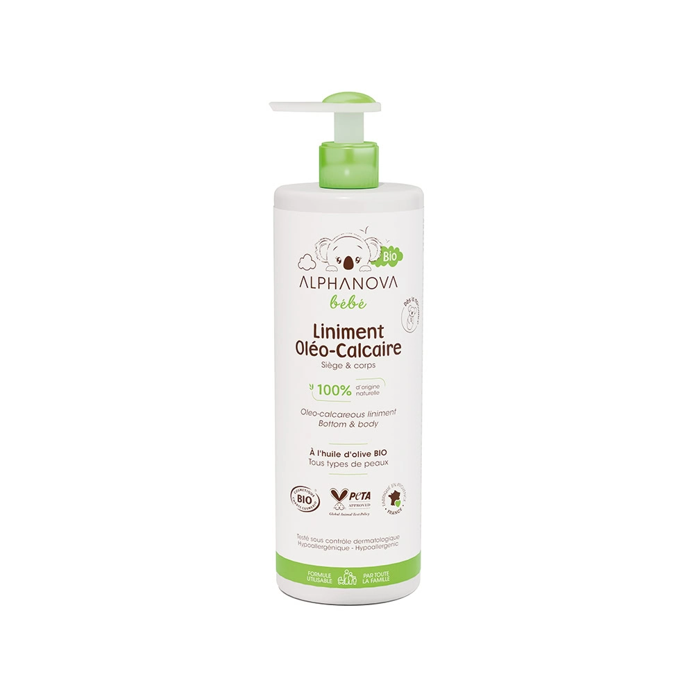 Alphanova Bébé Liniment Oleo Calcaire Bio 400ml