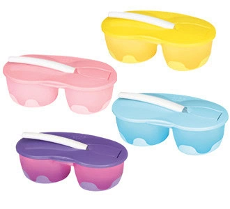 Wee Baby Bol et Cuillère avec 2 Réservoirs 886