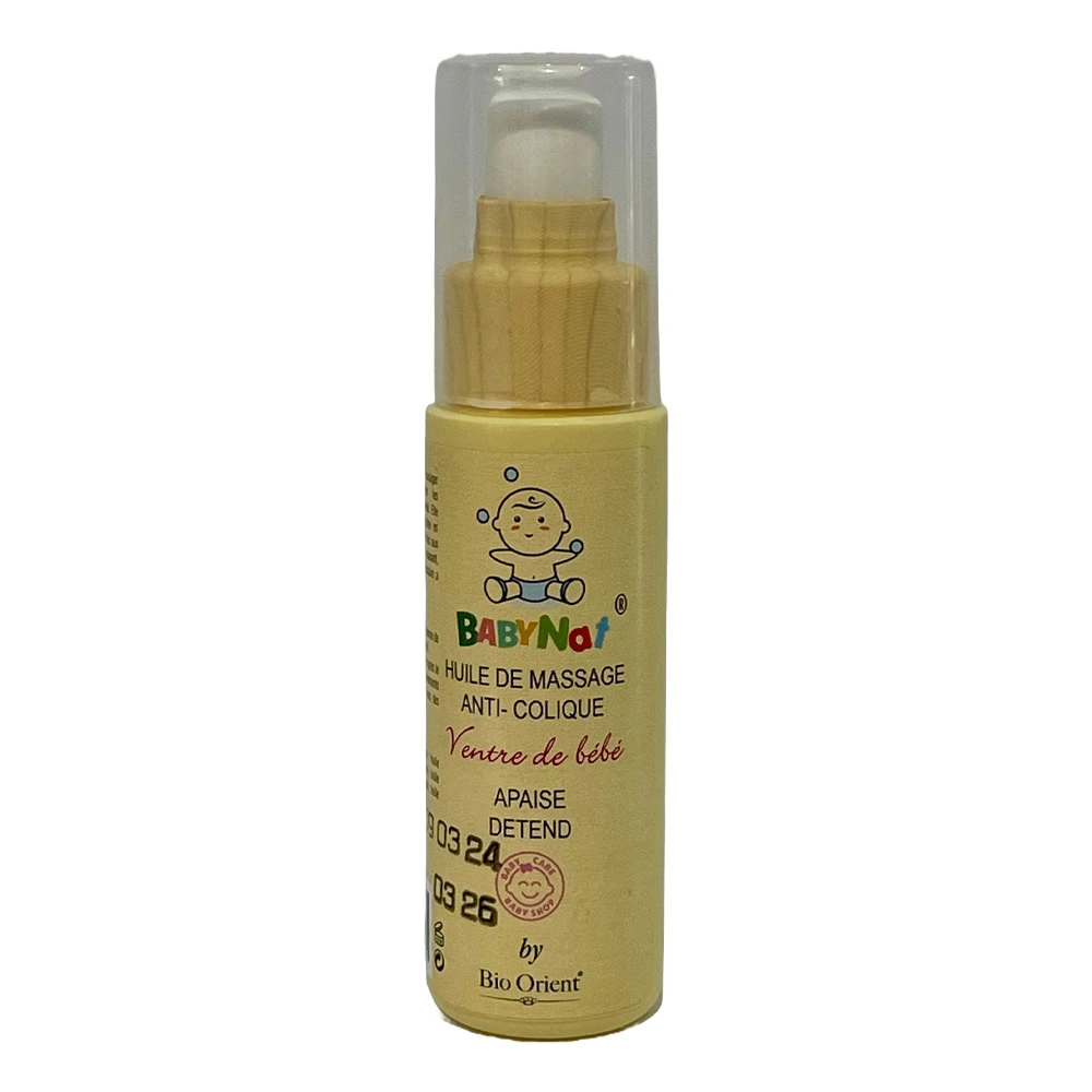 Babynat Huile de Massage Anti Colique 50ml