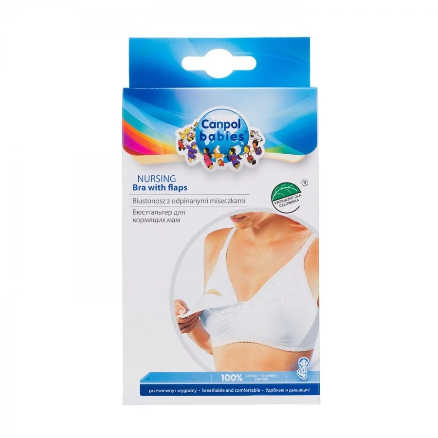 Canpol Soutien Gorge d’Allaitement Coton 90/D – 26/766