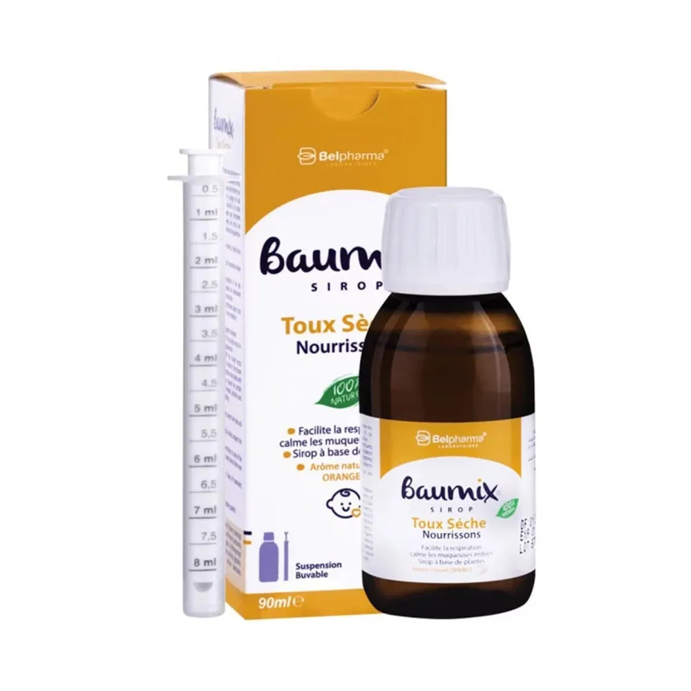 Baumix Sirop Toux Seche Nourrissons 90ml