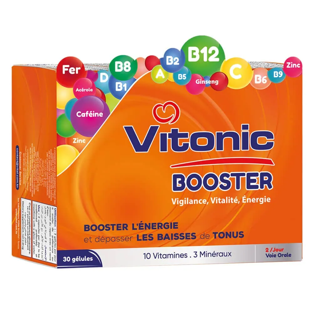 Vitonic Booster Vitalité 30 Gélules