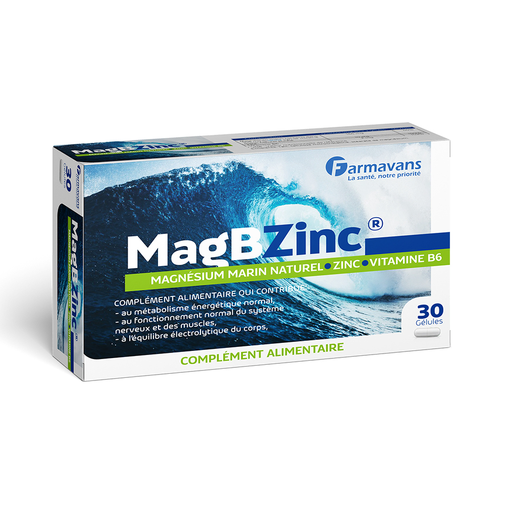 FARMAVANS Mag B Zinc 30 Gélules