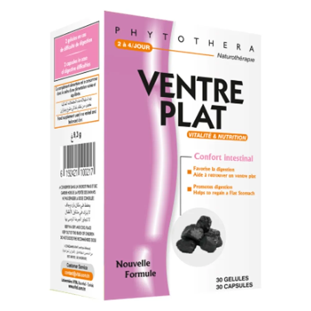 Phytothéra Ventre Plat 30 Gelules