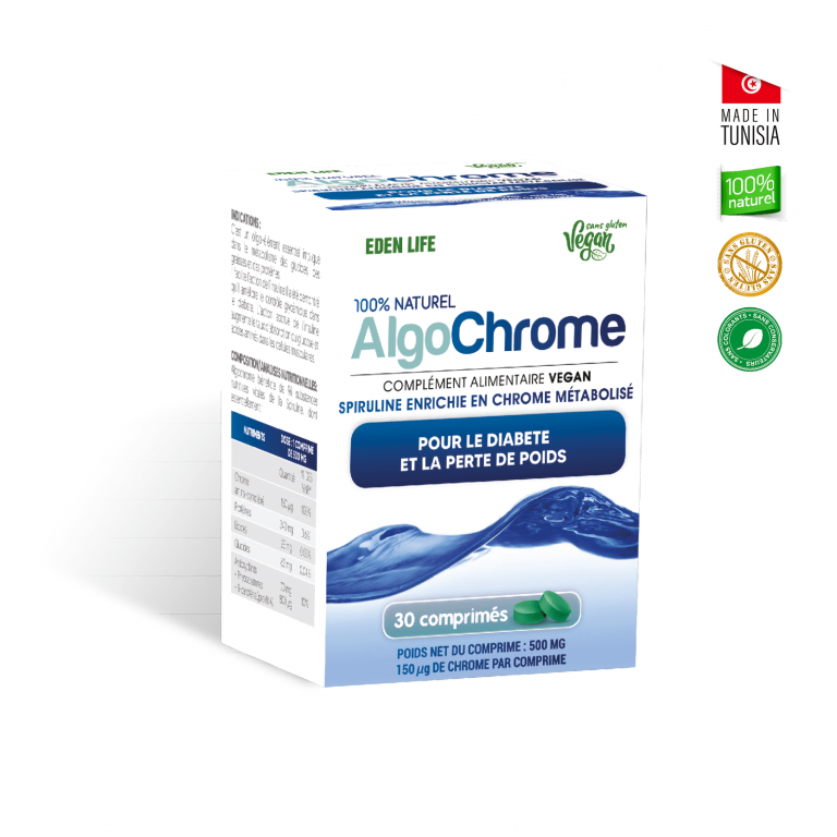EDEN LIFE AlgoChrome 30 Comprimés