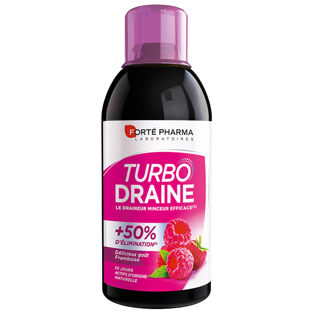 FORTE PHARMA Turbodraine Minceur Framboise 500ml