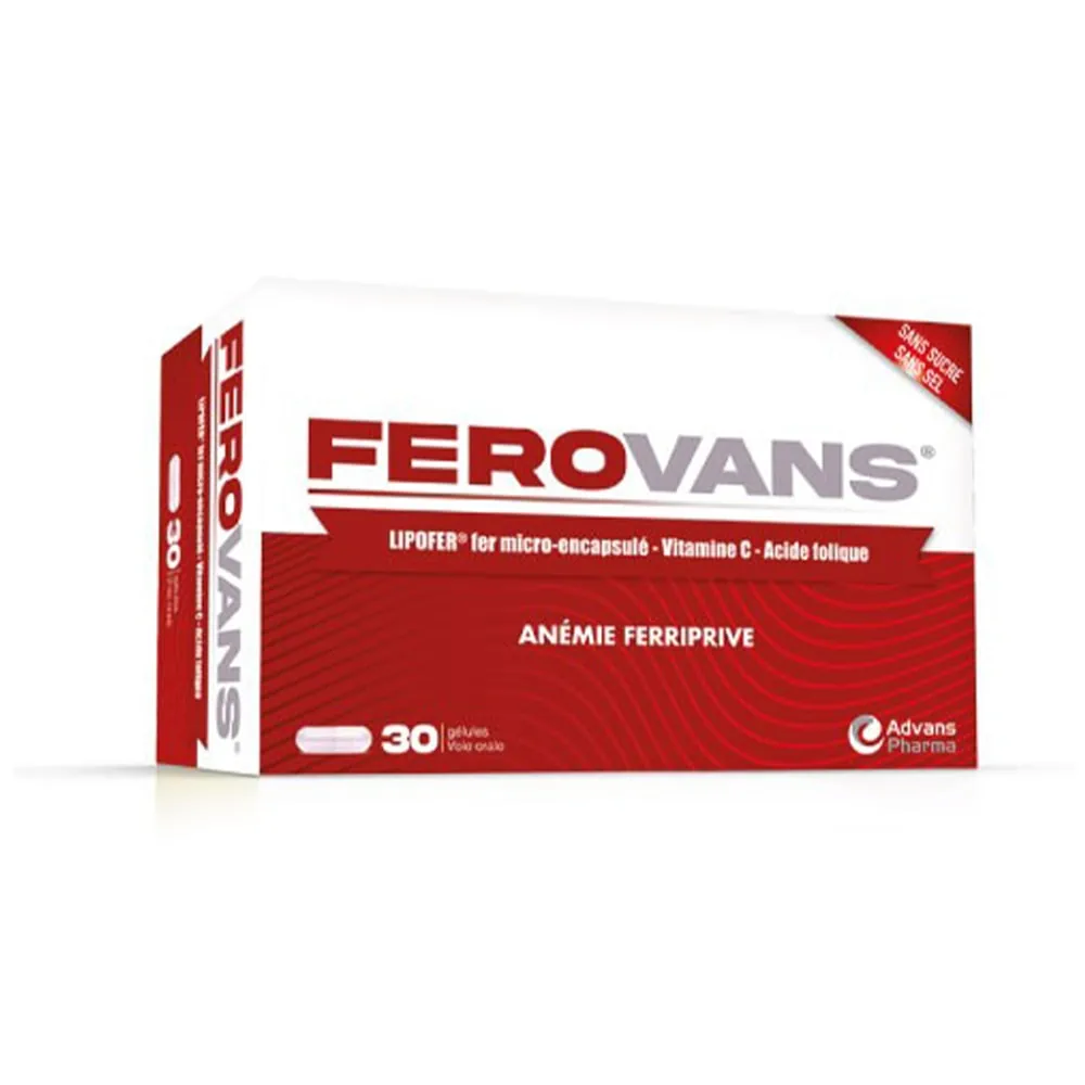 Ferovans 30 Gelules