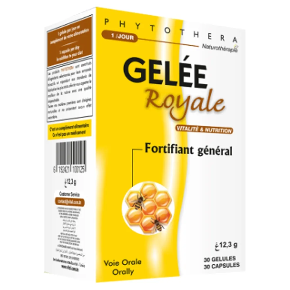 Phytothéra Gelée Royale 30 Gélules