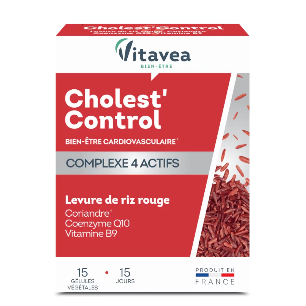 Vitavea Cholest Control 15 gélules