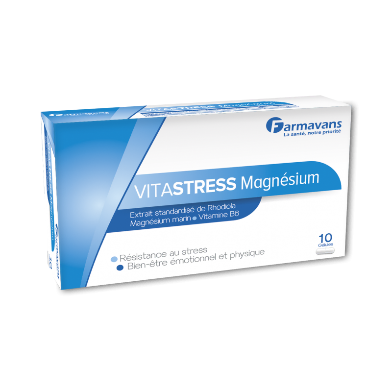 FARMAVANS Vitastress Magnésium 10 Gélules