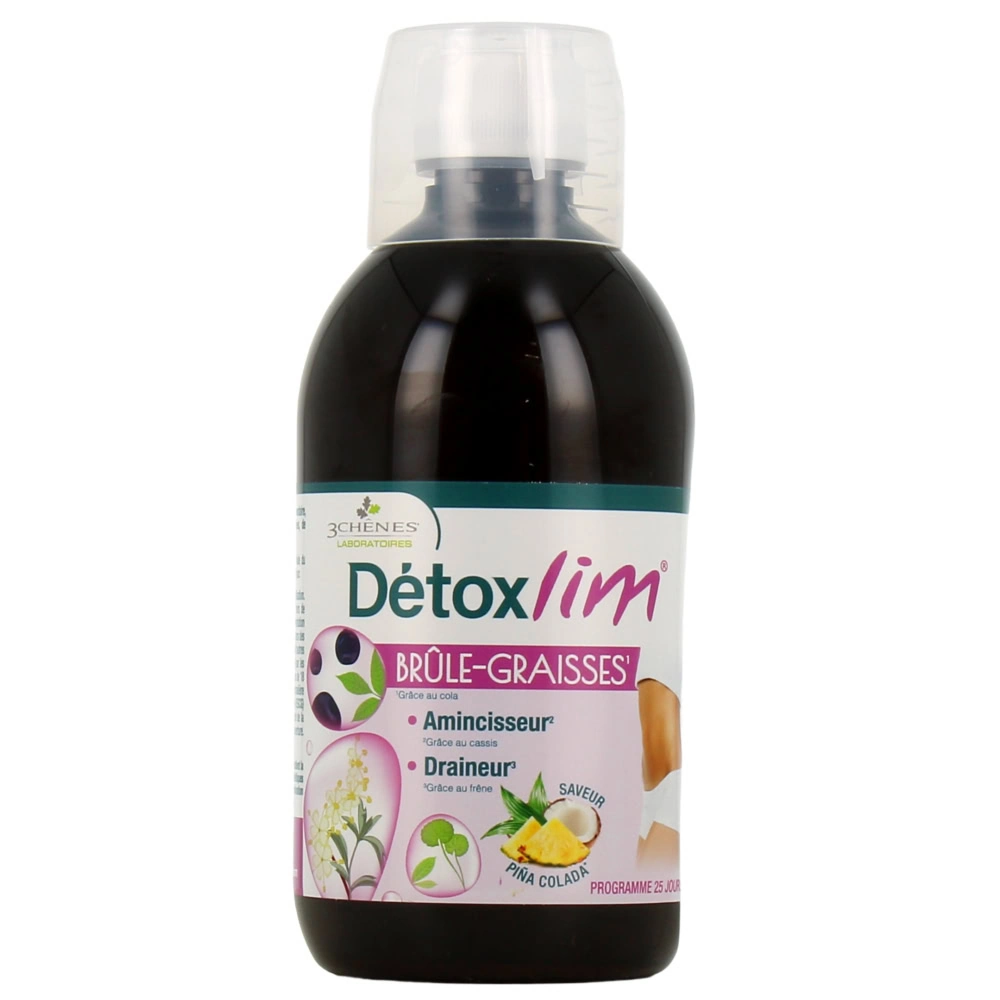 3 Chene Detoxlim Brule Graisse 500ml