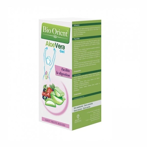Bio Orient Veralax Gel Aloe Vera Gout Fruits Rouges 250ml