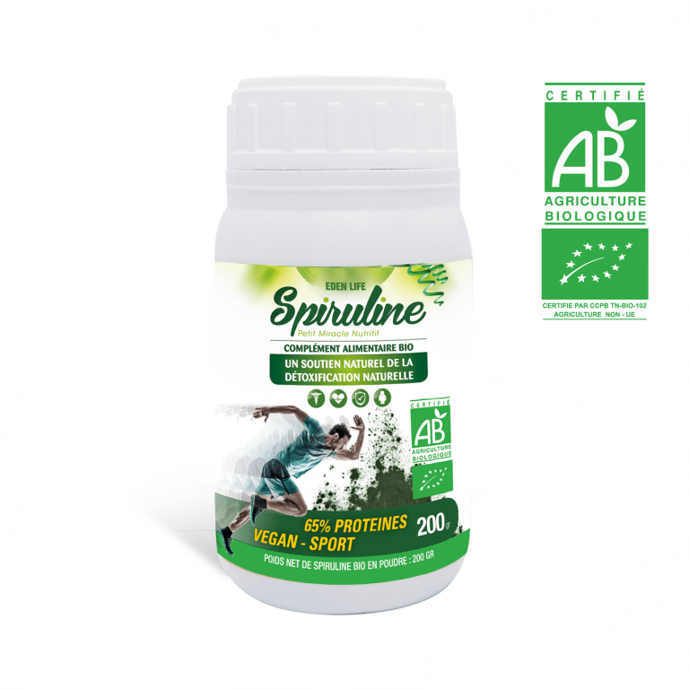 EDEN LIFE Spiruline Poudre 200g