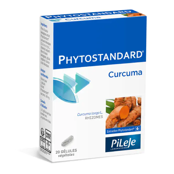 PiLeJe Phytostandard Curcuma 20 Gélules