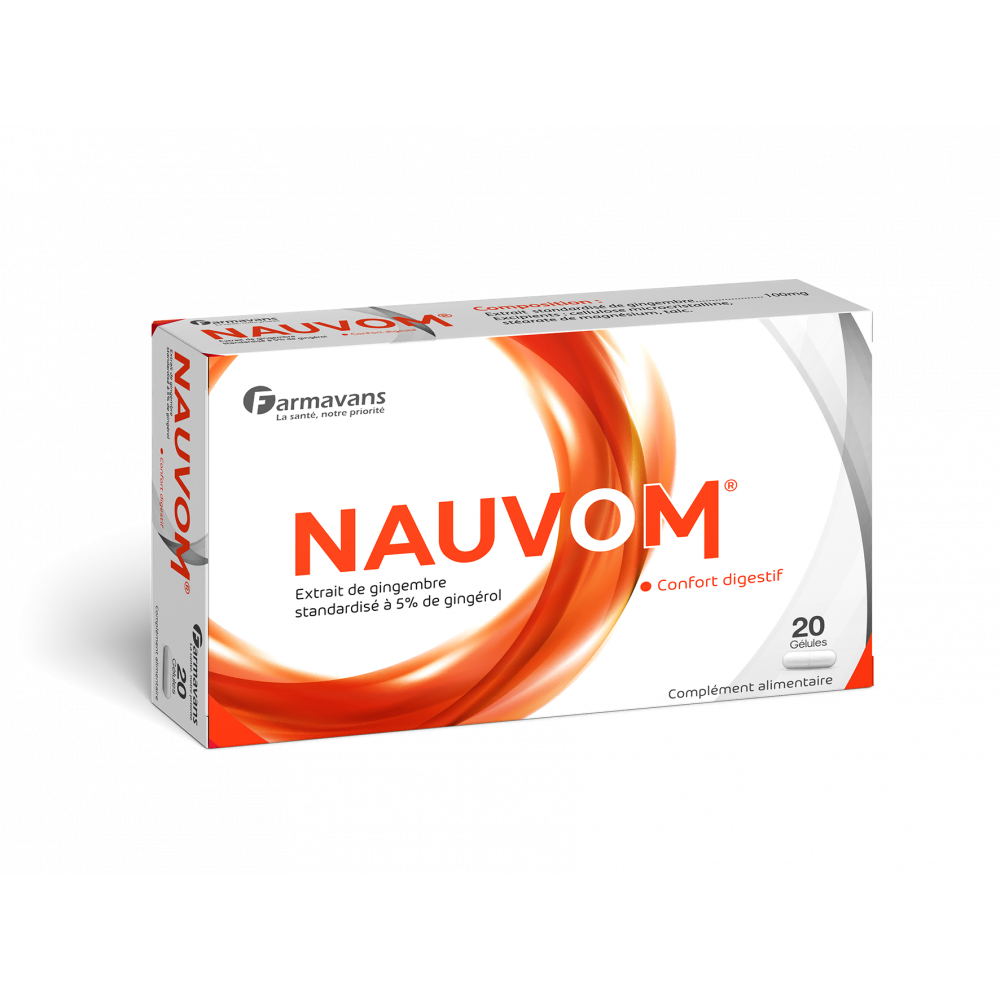 FARMAVANS Nauvom Confort Digestif 20 Gélules