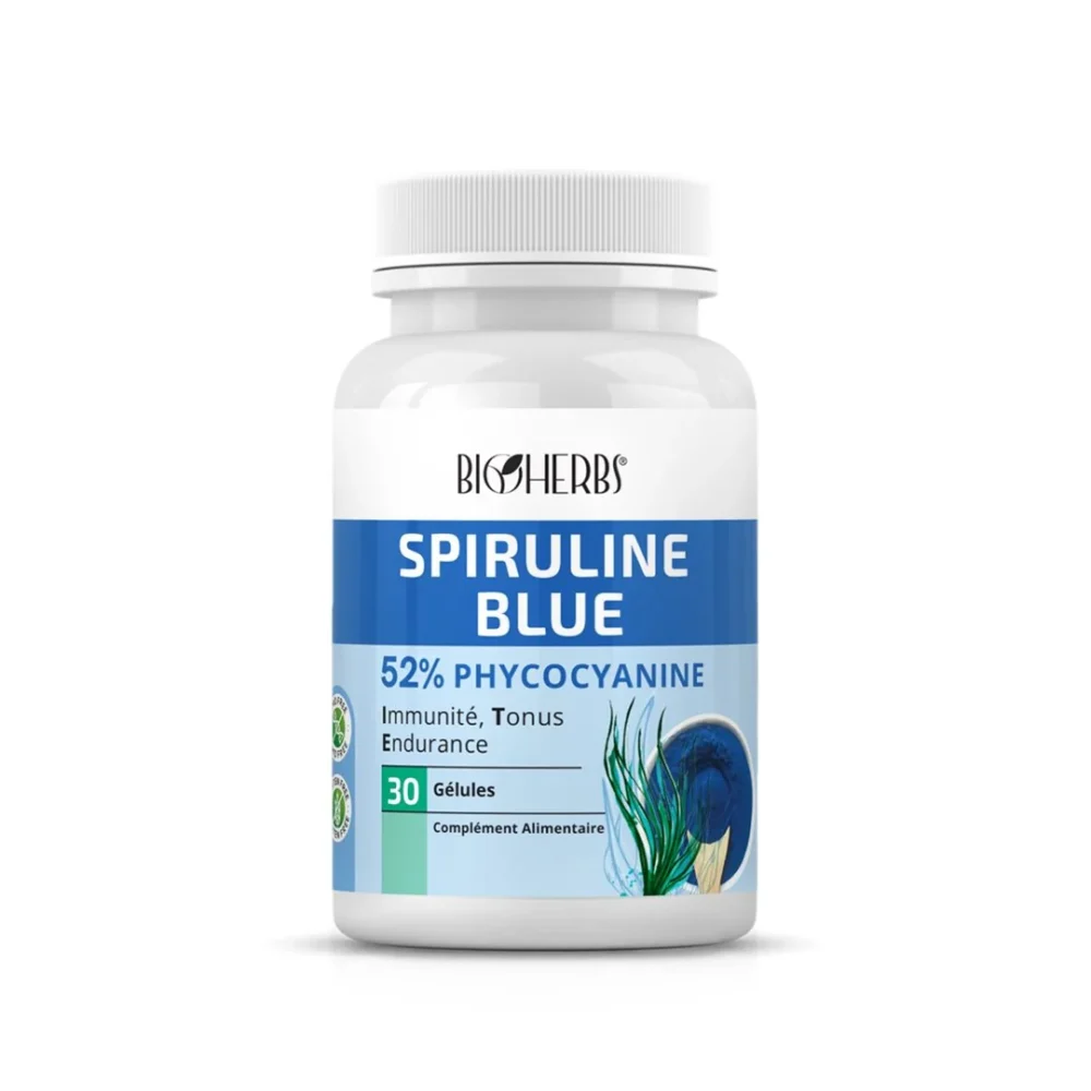 Bioherbs Spiruline Bleu 30 gelules