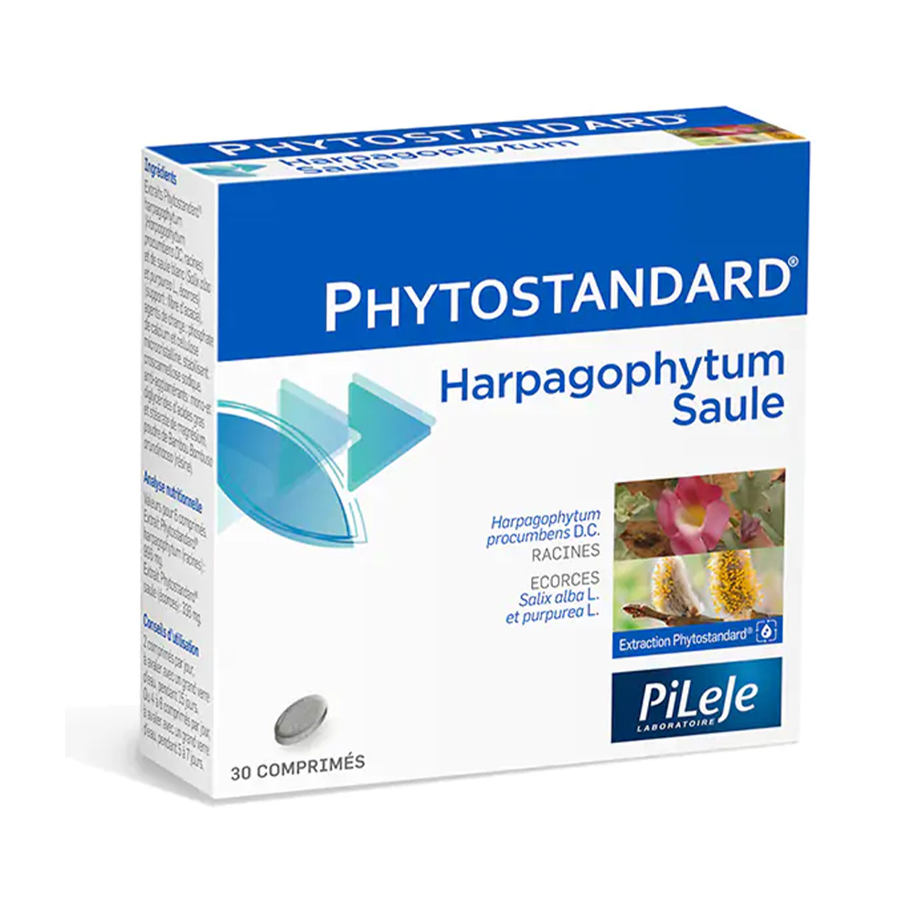 PILEJE Prevent Phytostandard d’harpagophytum et de Saule 30 Comprimes