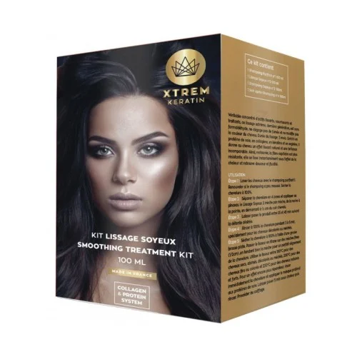Xtrem Keratin Kit de Lissage Soyeux 4*100ml