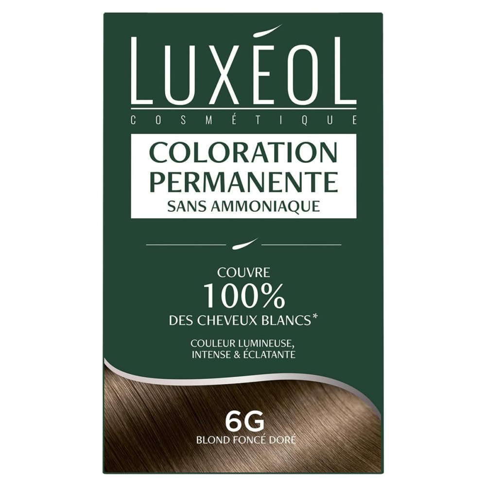 Luxeol Coloration Permanente 6G Blond Foncé Doré