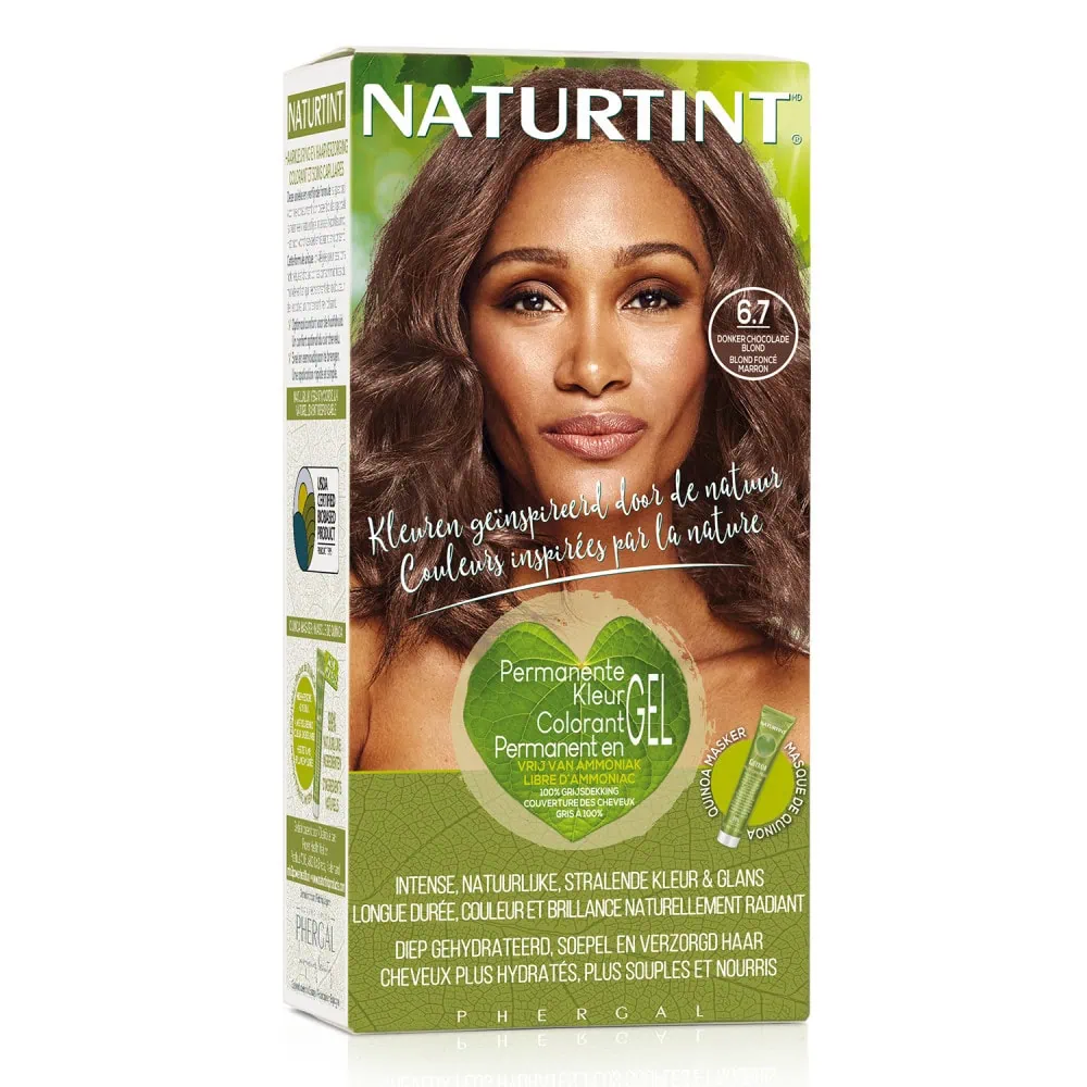 Naturtint Colorant Permanent en Gel 6.7 Blond Foncé Marron 170ml