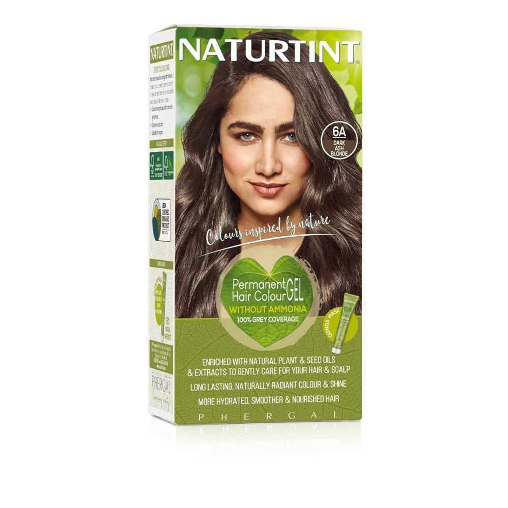 Naturtint Colorant Permanent en Gel 6A Blond Cendré Foncé 170ml