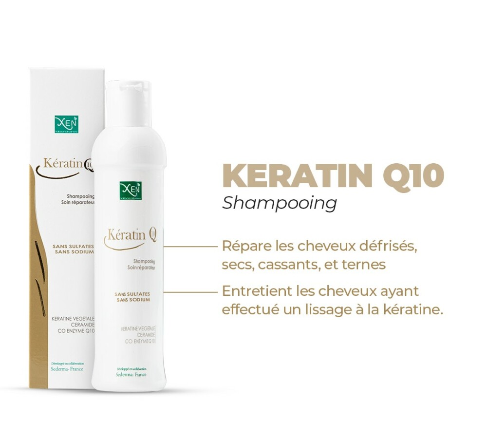 XEN KÉRATIN Q10 Shampooing 200ml