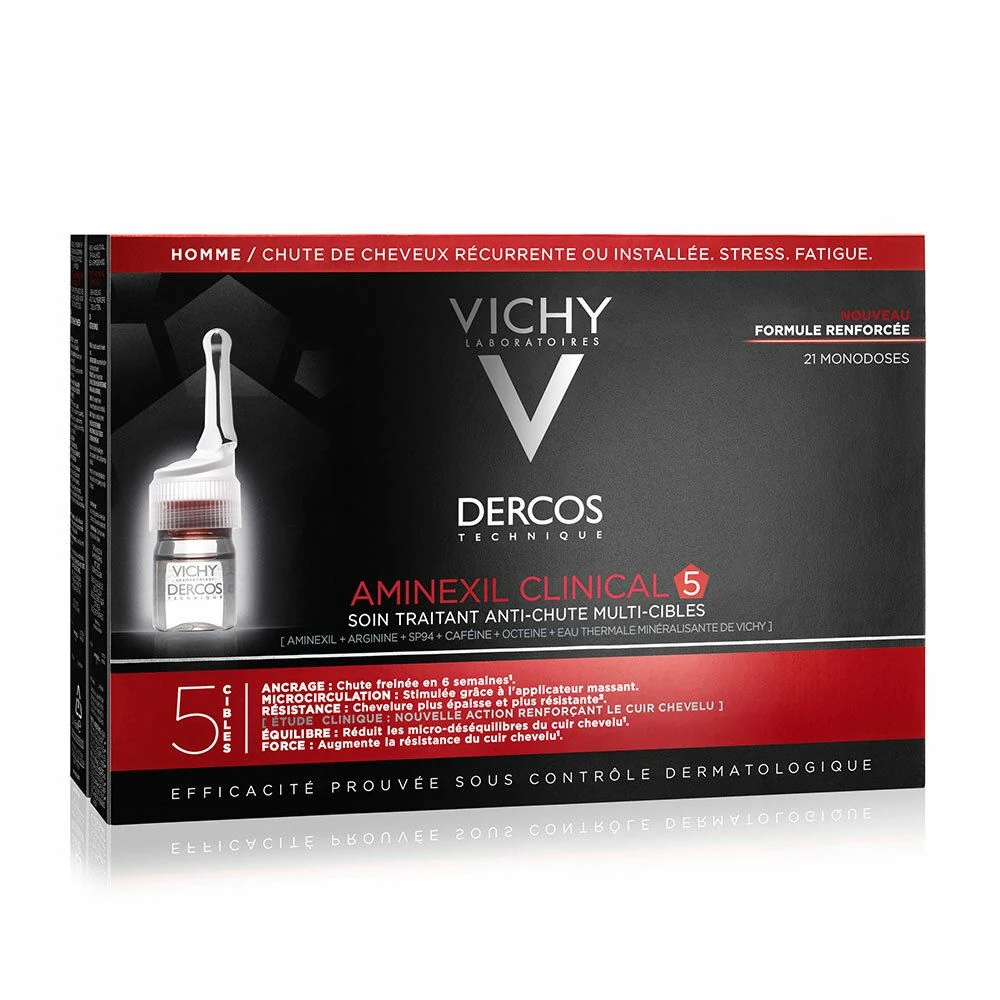 VICHY DERCOS Aminexil Clinical 5 Homme 21 Ampoules