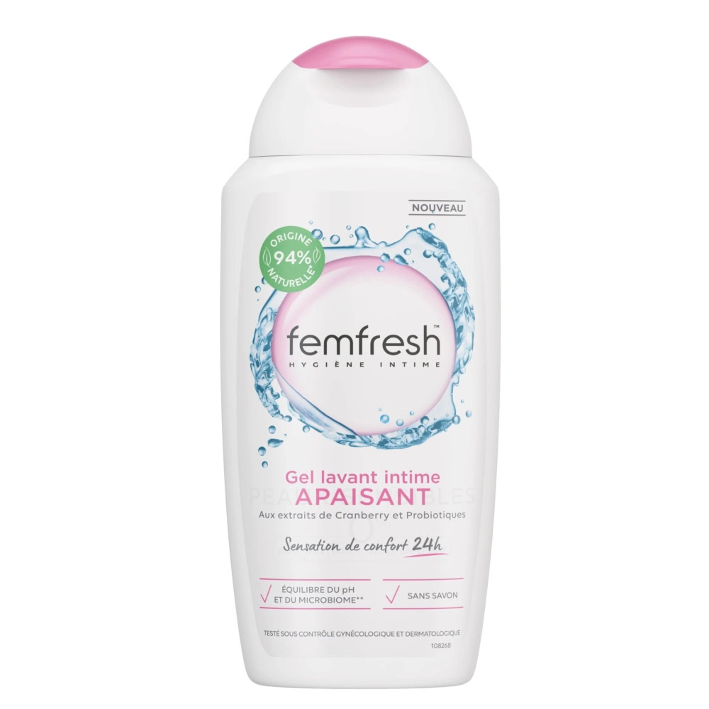 Femfresh Gel Lavant Intime Apaisant 250ml
