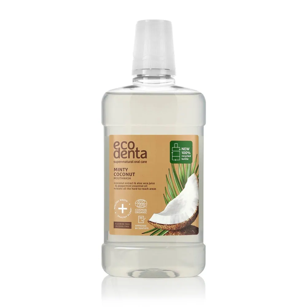 Ecodenta Bain de Bouche Bio Menthe et Coco 500ml