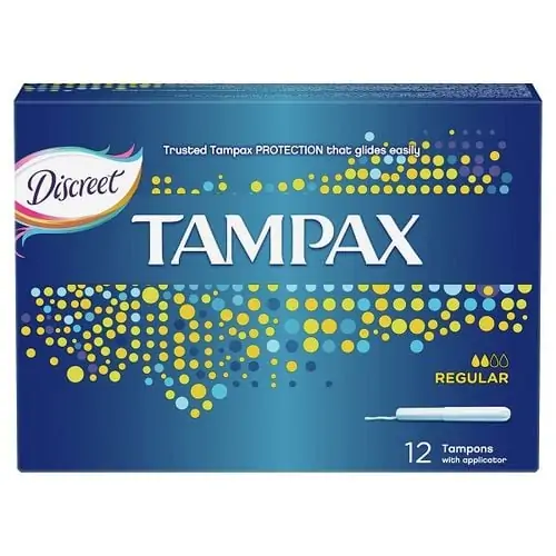 TAMPAX Tampons Regular 12 Pièces