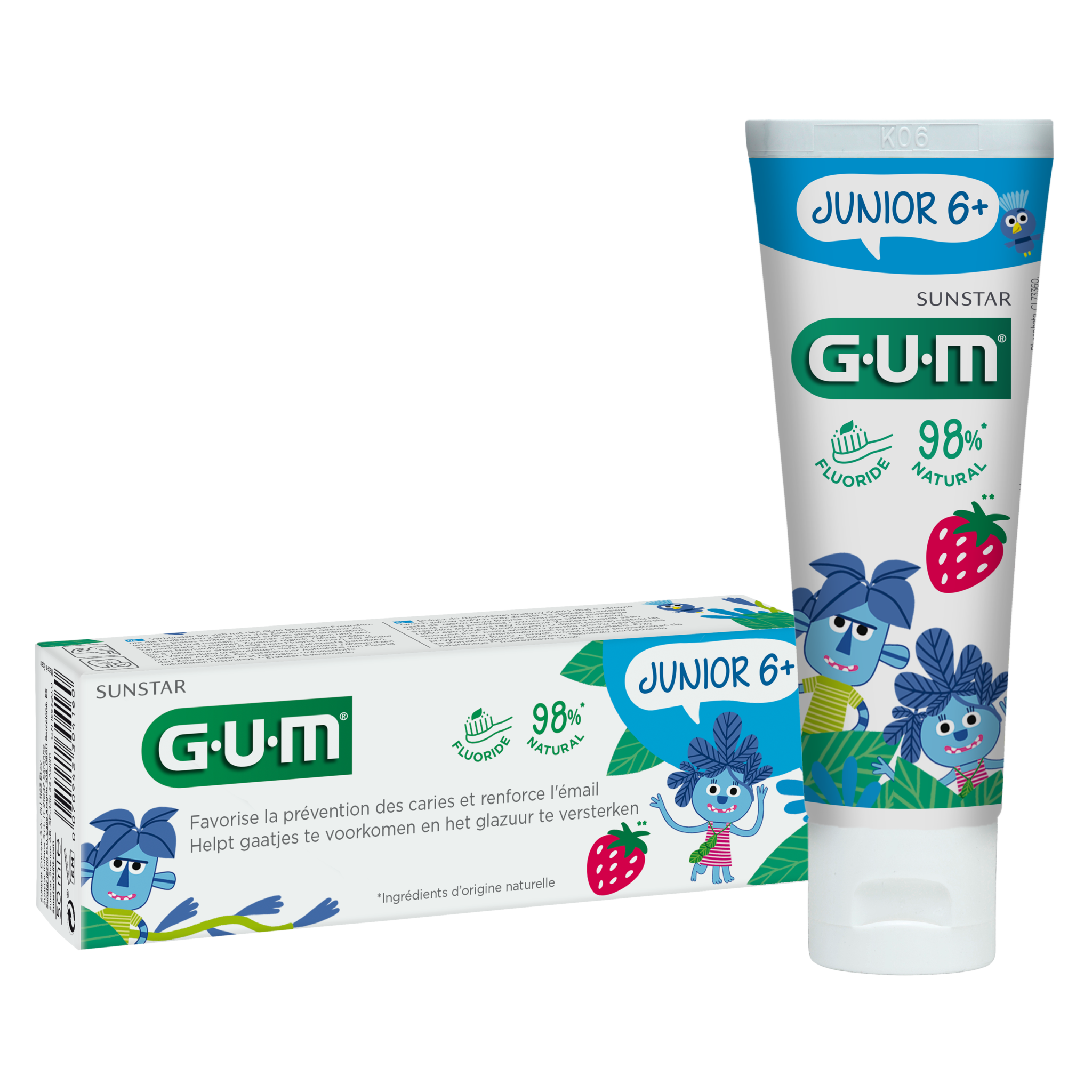Gum Dentifrice Junior dès 6 ans 50ml