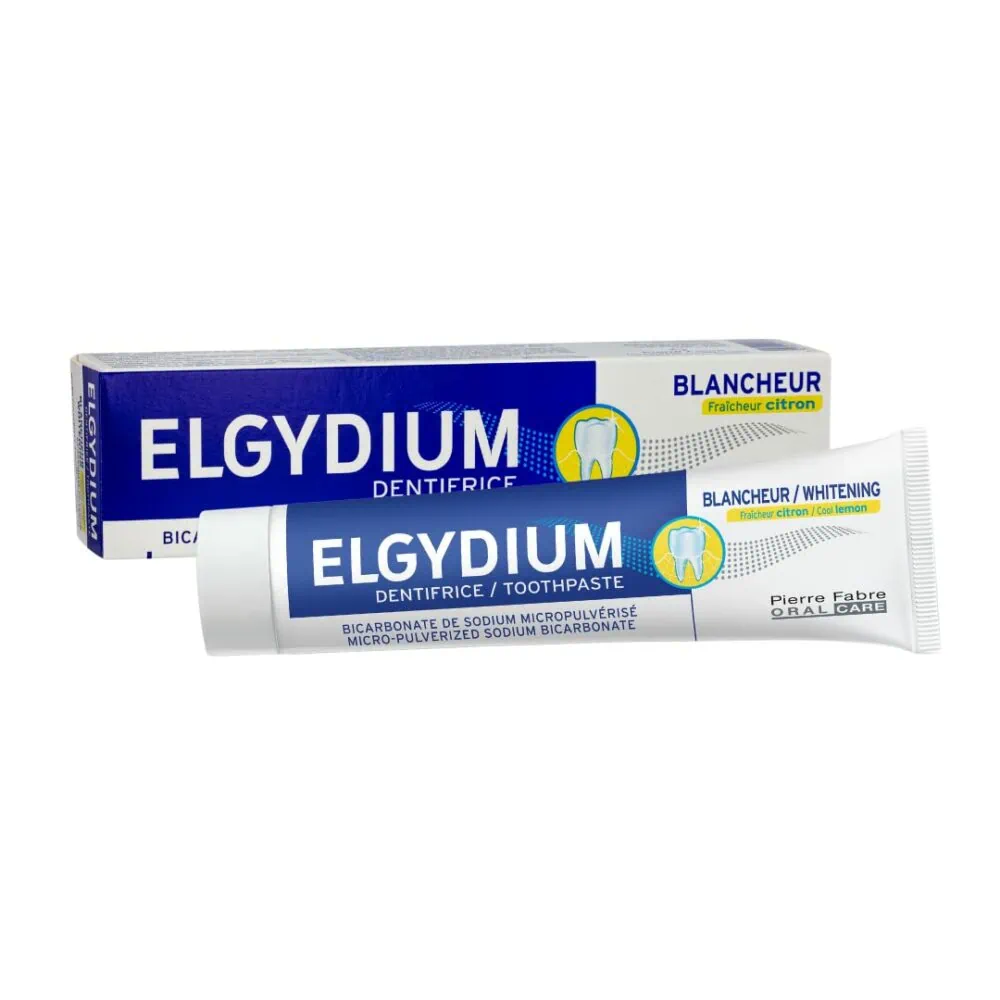 Elgydium Dentifrice Blancheur Citron 75ml