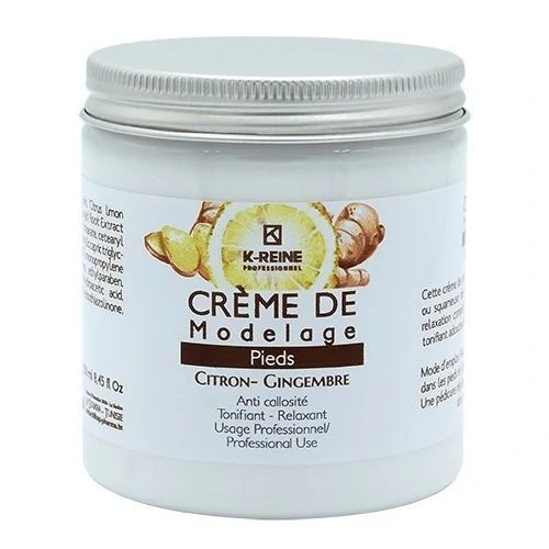 K-REINE Crème De Modelage Pieds Citron Et Gingembre 250ml