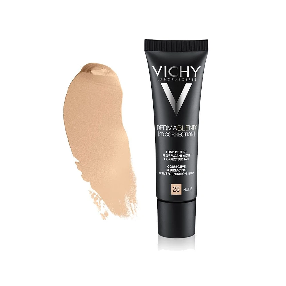 Vichy Dermablend 3D Correction fond de teint peaux acnéique NUDE 25 30ml