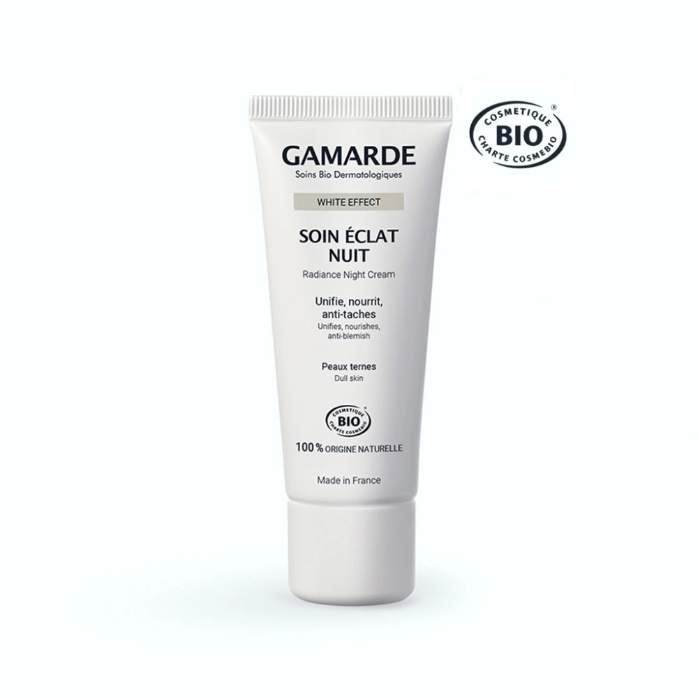 Gamarde White Effect Soin Eclat Nuit Bio 40ml